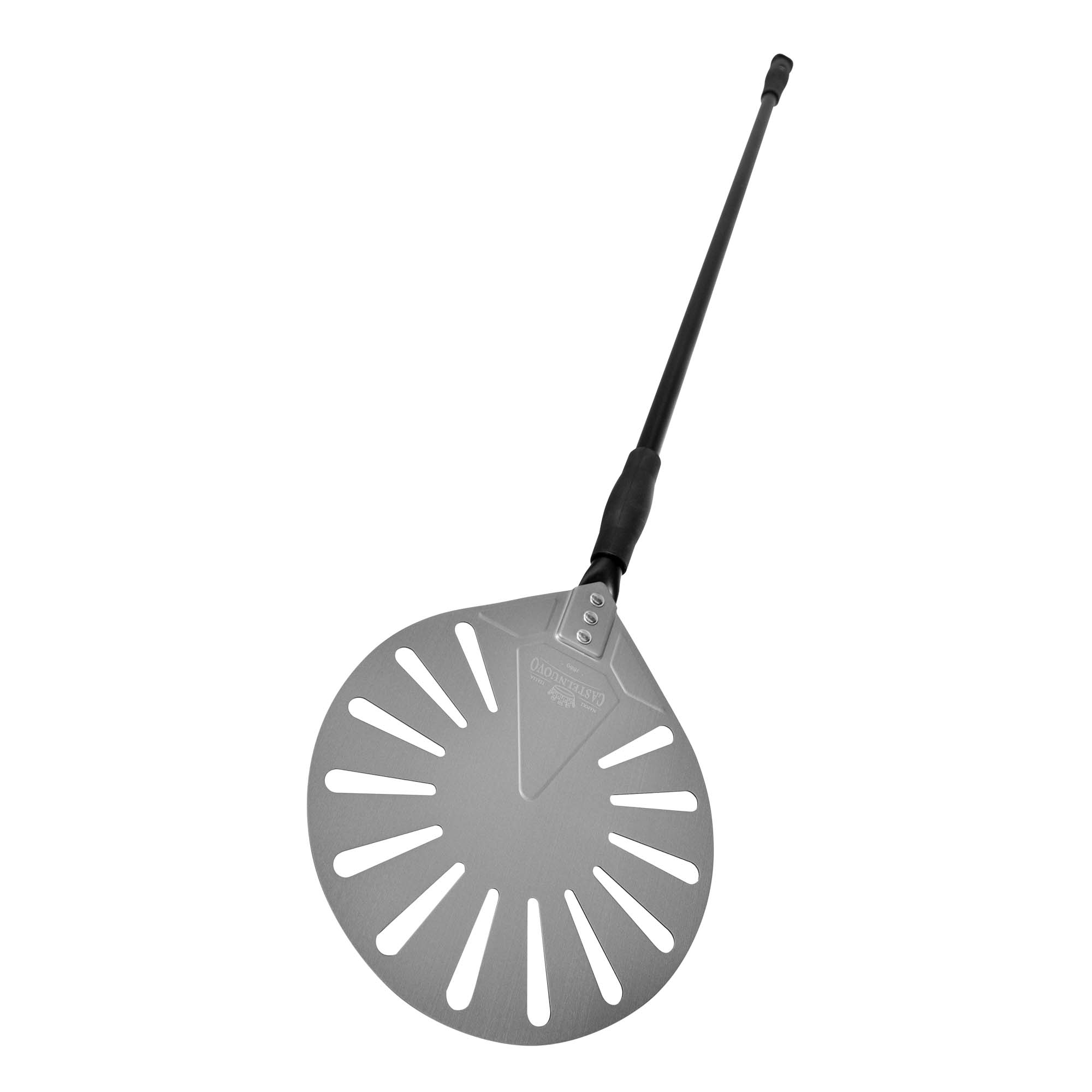 PALA ROTATORIA ALUMINIO ANODIZADO PARA PIZZA 23 CM