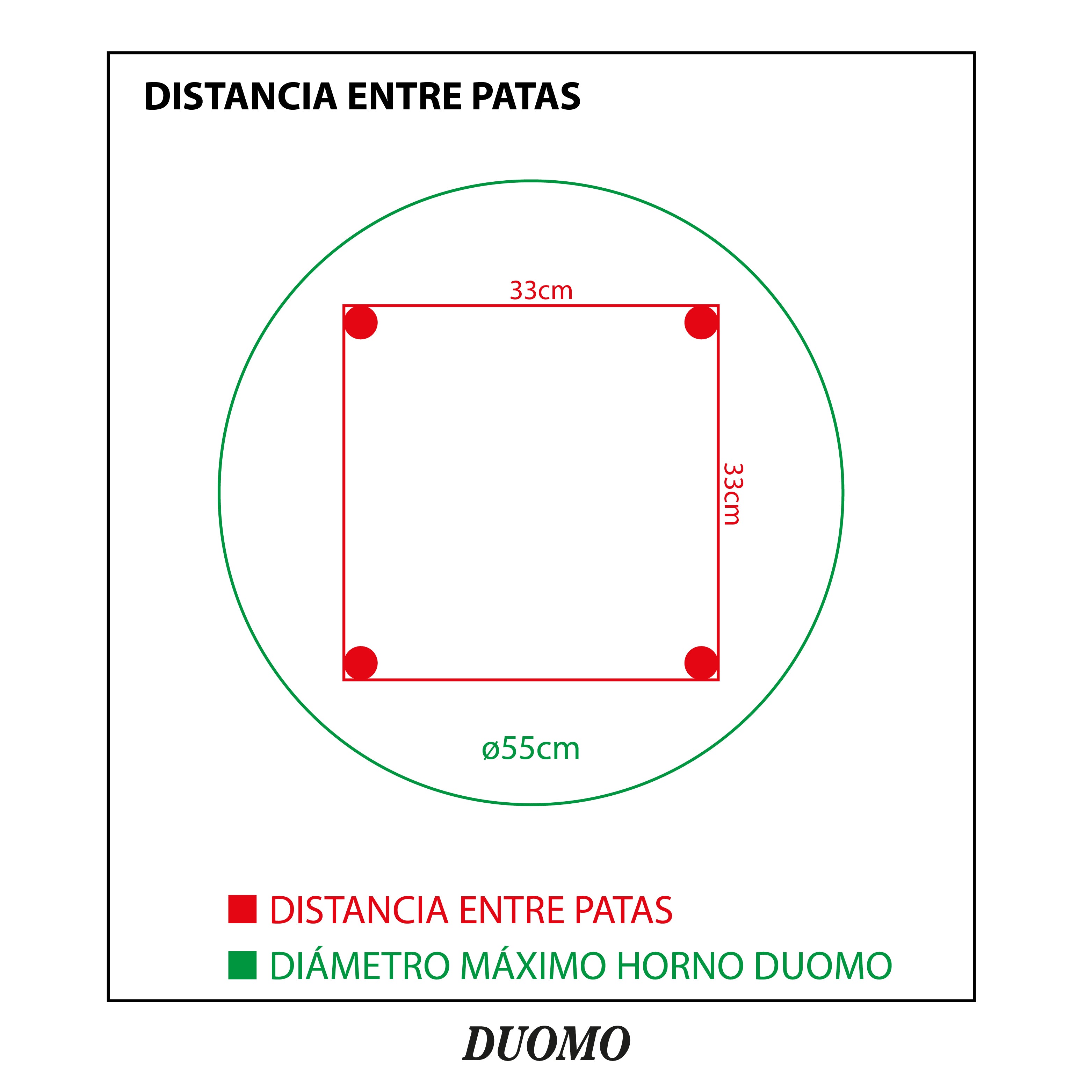 HORNO PIZZERO - DUOMO ø40