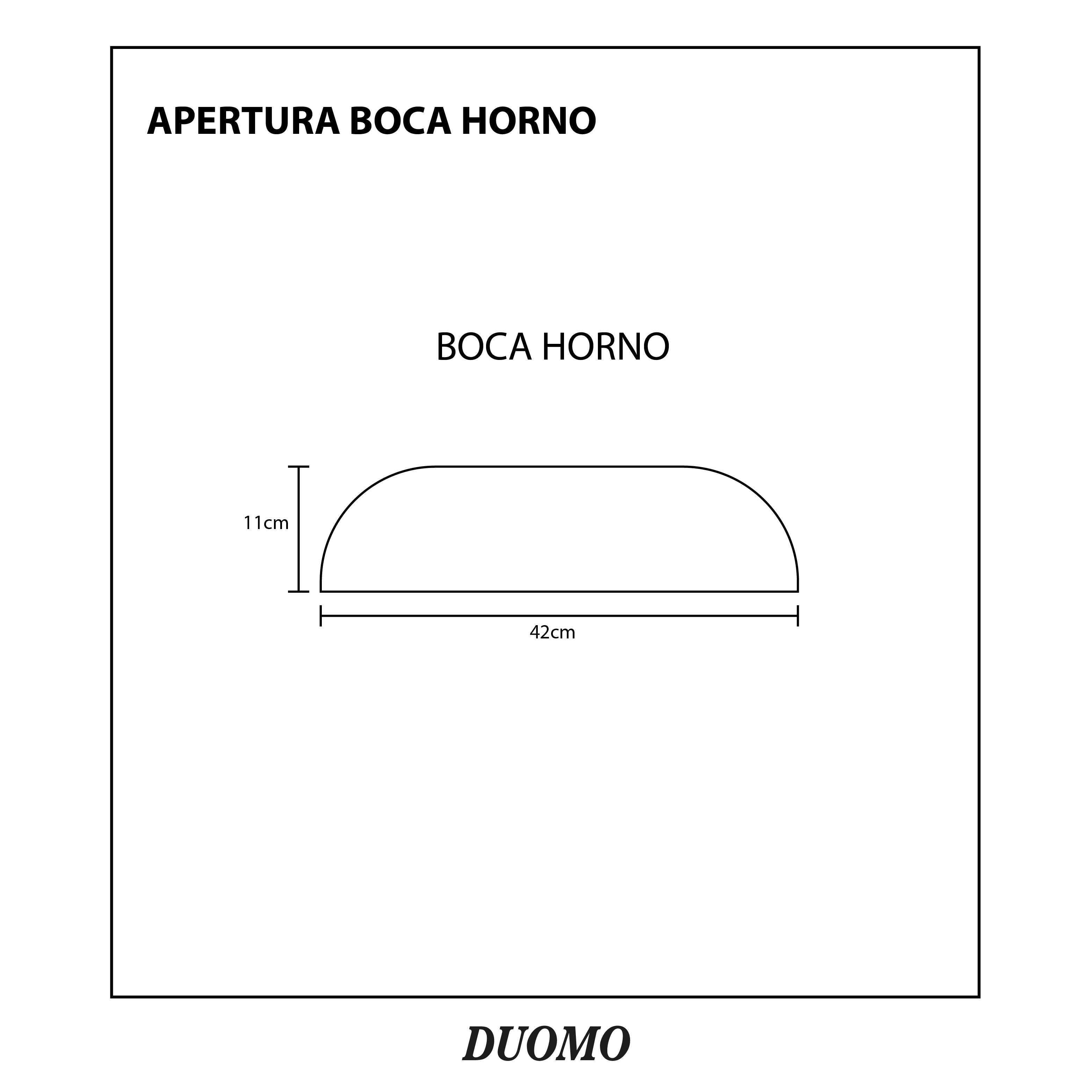 HORNO PIZZERO - DUOMO ø40