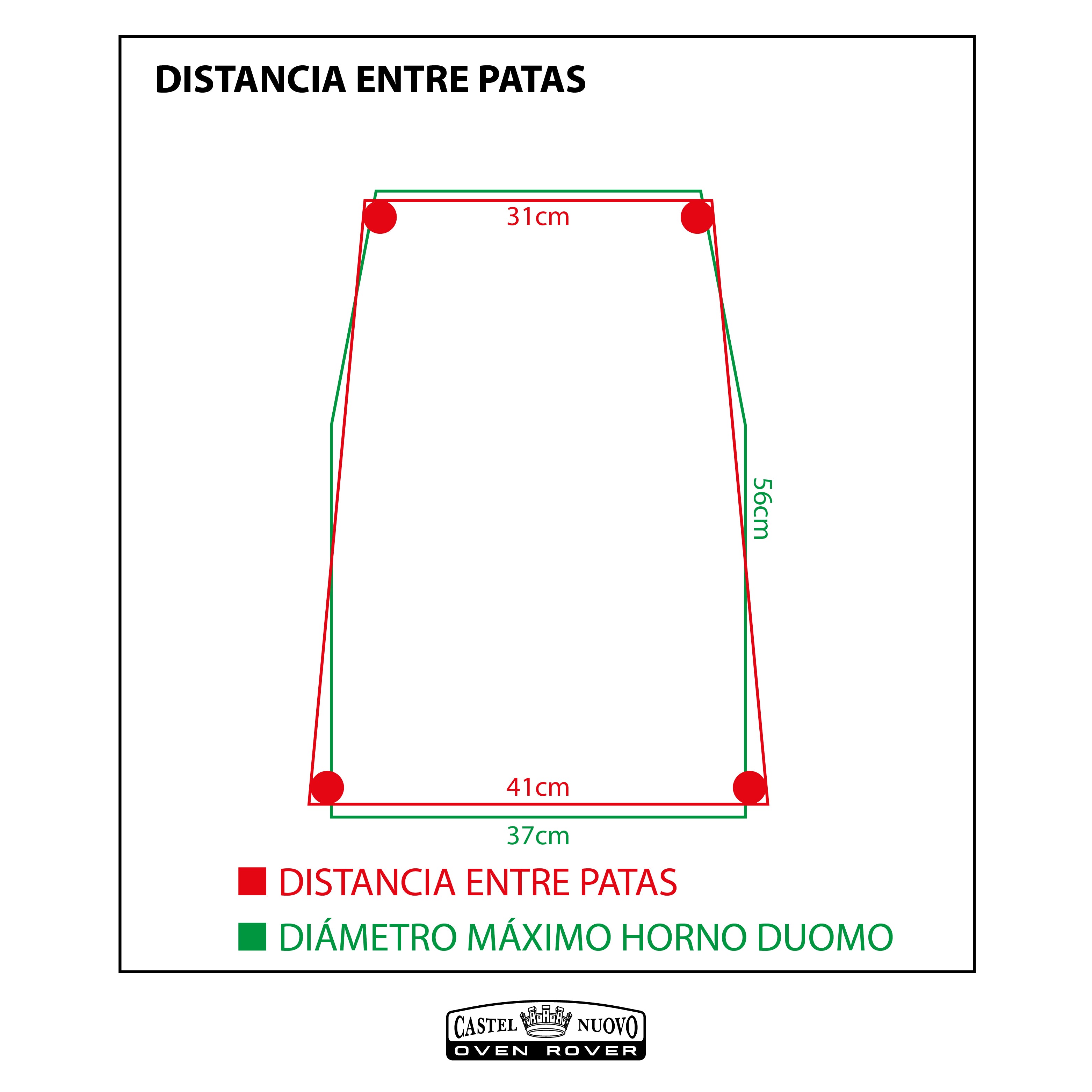 HORNO PIZZERO - OVEN ROVER 12"