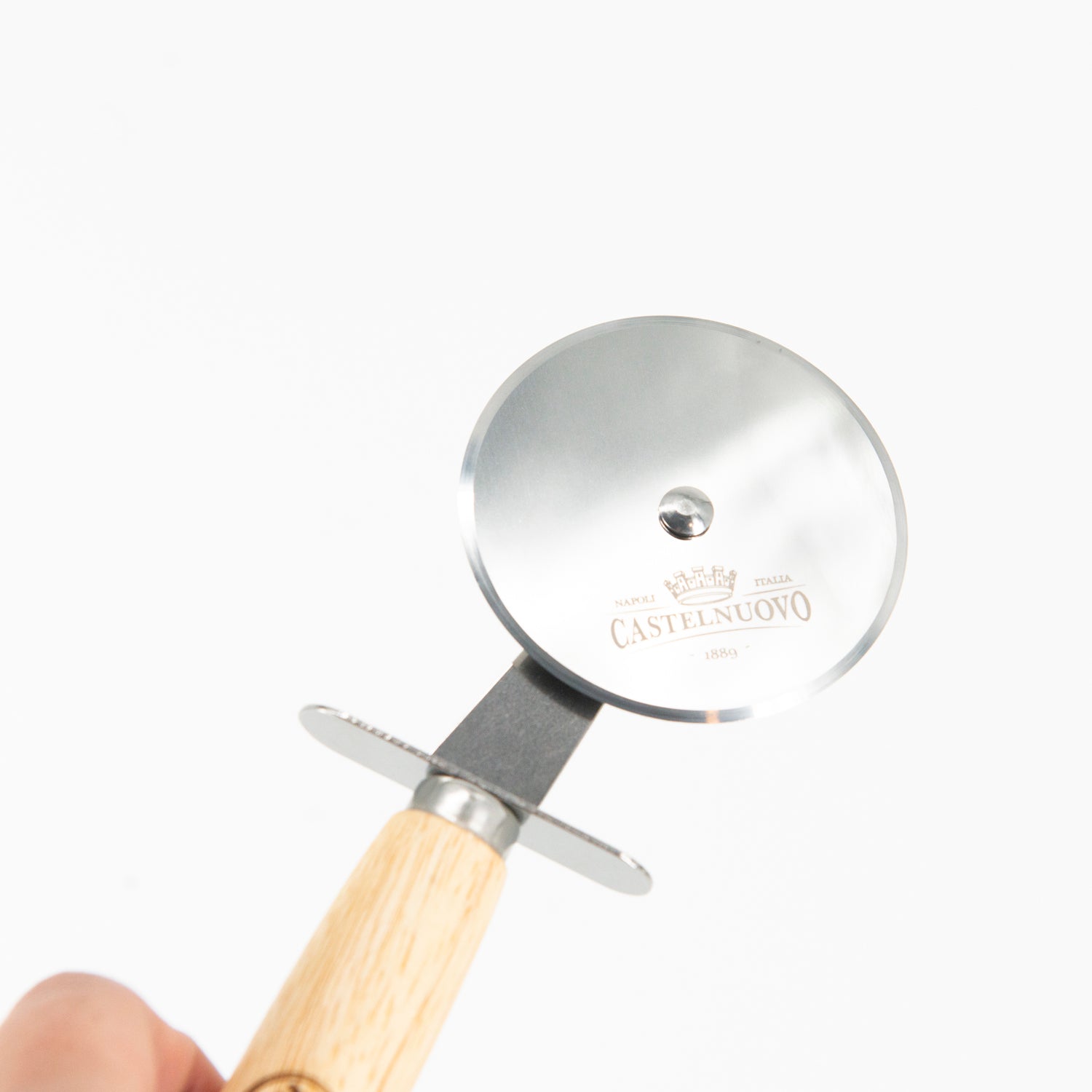 RULETA PIZZERA ø6,5 CM MANGO MADERA