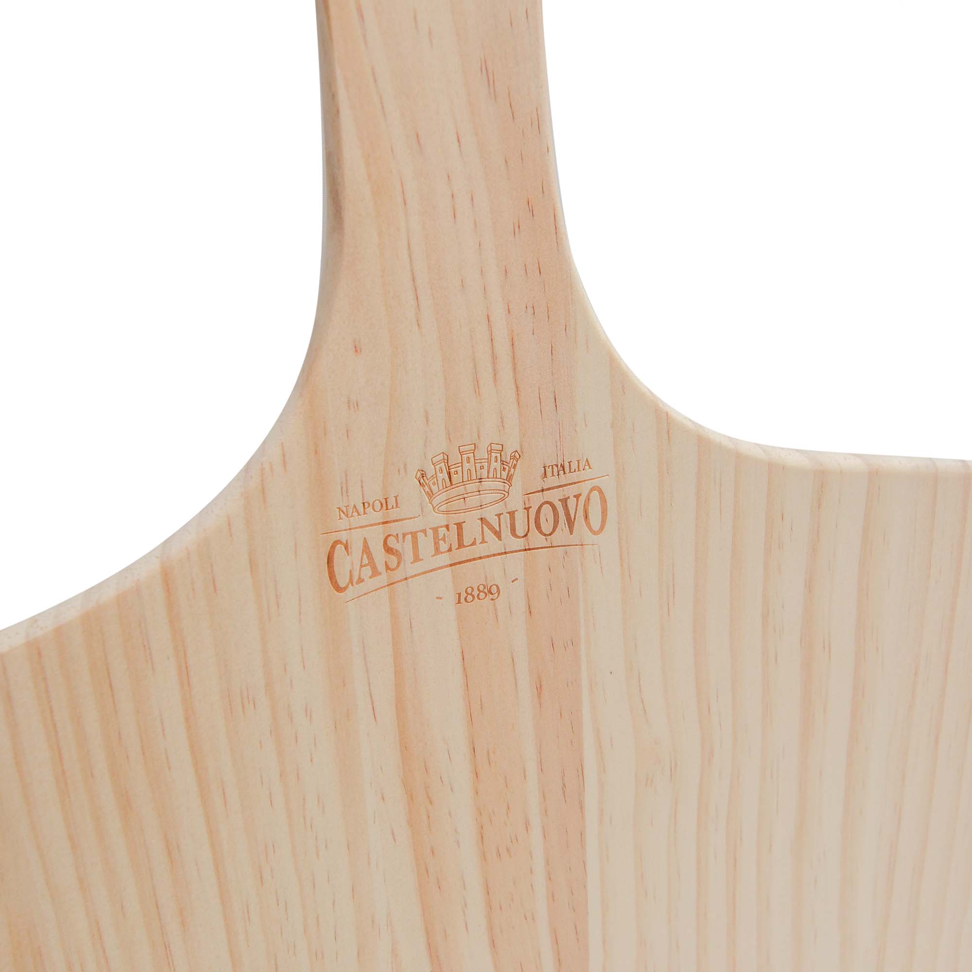 PALA DE MADERA 35,5X35,5 MANGO 55 CM