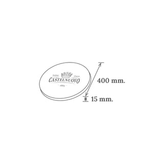 PIEDRA REFRACTARIA 40 CM