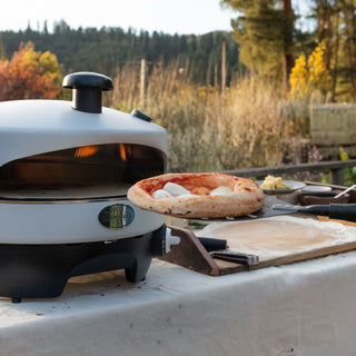 PALA ROTATORIA ALUMINIO ANODIZADO PARA PIZZA 23 CM