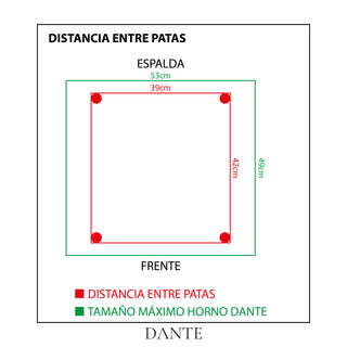 HORNO PIZZERO - DANTE 16"