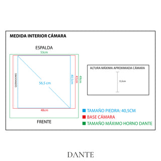 HORNO PIZZERO - DANTE 16"