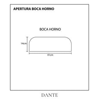 HORNO PIZZERO - DANTE 16"