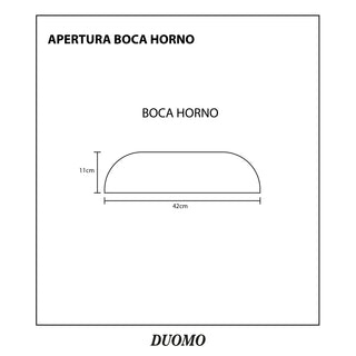 HORNO PIZZERO - DUOMO ø40