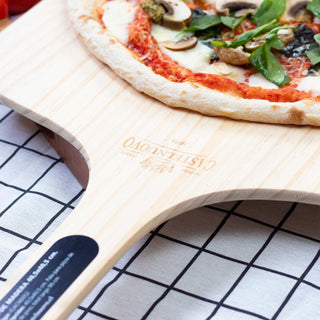 PALA DE MADERA 40,5X40,5 MANGO 50 CM