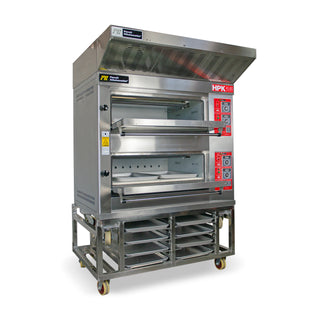 KIT HORNO DE PISO HPK-2 4060 NEW CON RACK Y CAMPANA