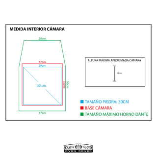 HORNO PIZZERO - OVEN ROVER 12"