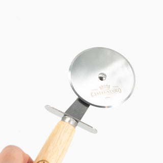 RULETA PIZZERA ø6,5 CM  MANGO MADERA